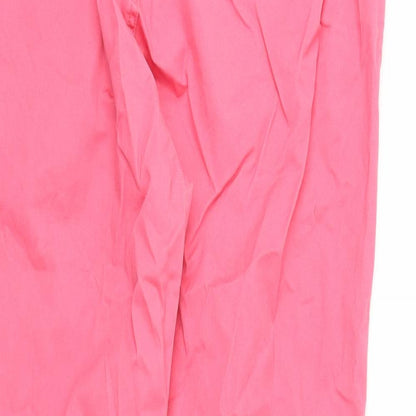Womens UK Size 18 Preworn Regular Fit  Pink Trousers