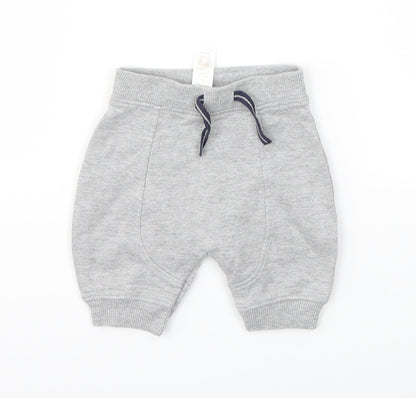 Baby Boys Grey   Capri Trousers Size 0-3 Months