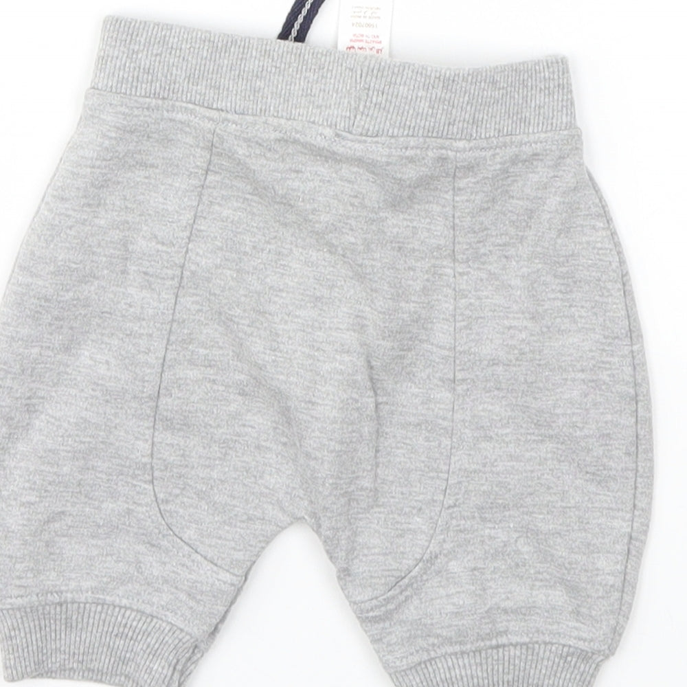 Baby Boys Grey   Capri Trousers Size 0-3 Months