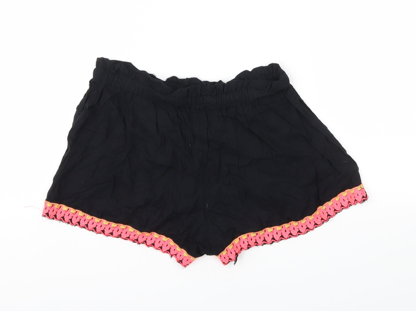 candy  Womens Black   Cut-Off Shorts Size 12 - Stretch waistband