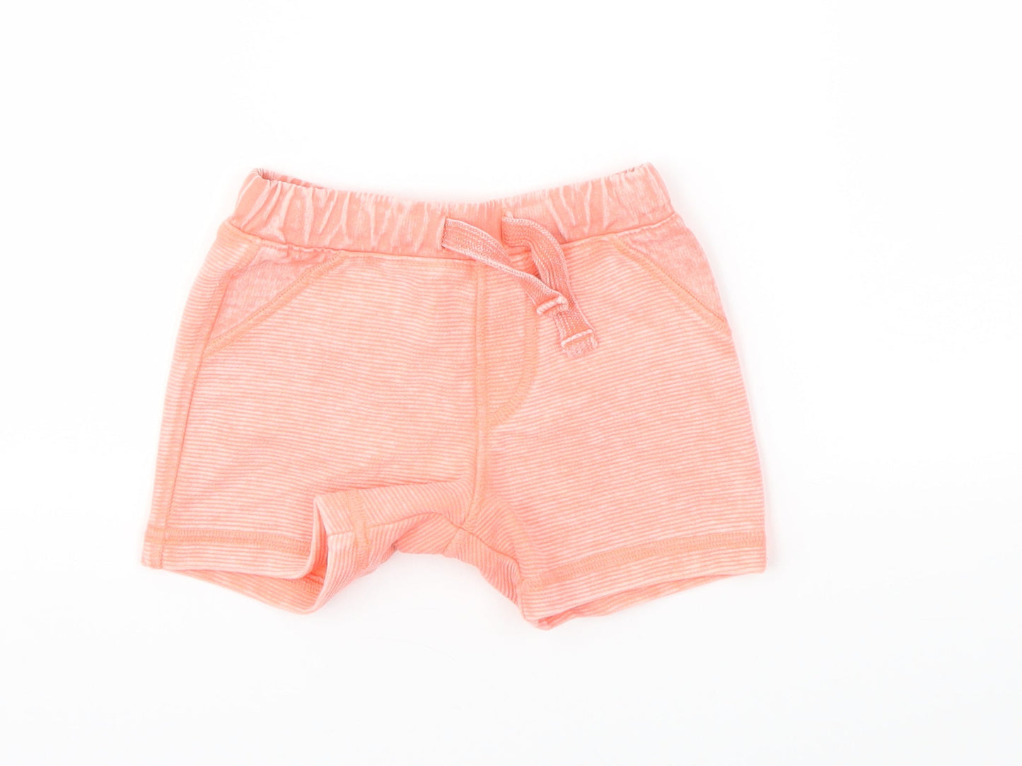 FRED&FLO  Boys Orange   Capri Trousers Size 6-9 Months