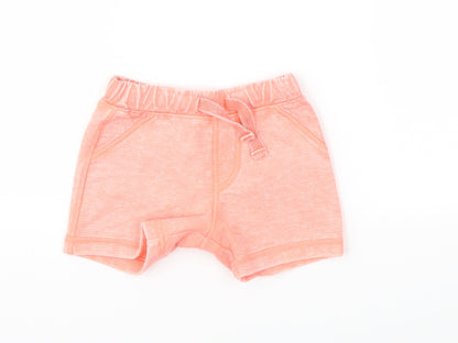FRED&FLO  Boys Orange   Capri Trousers Size 6-9 Months
