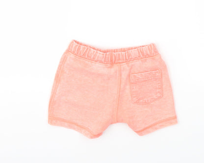 FRED&FLO  Boys Orange   Capri Trousers Size 6-9 Months