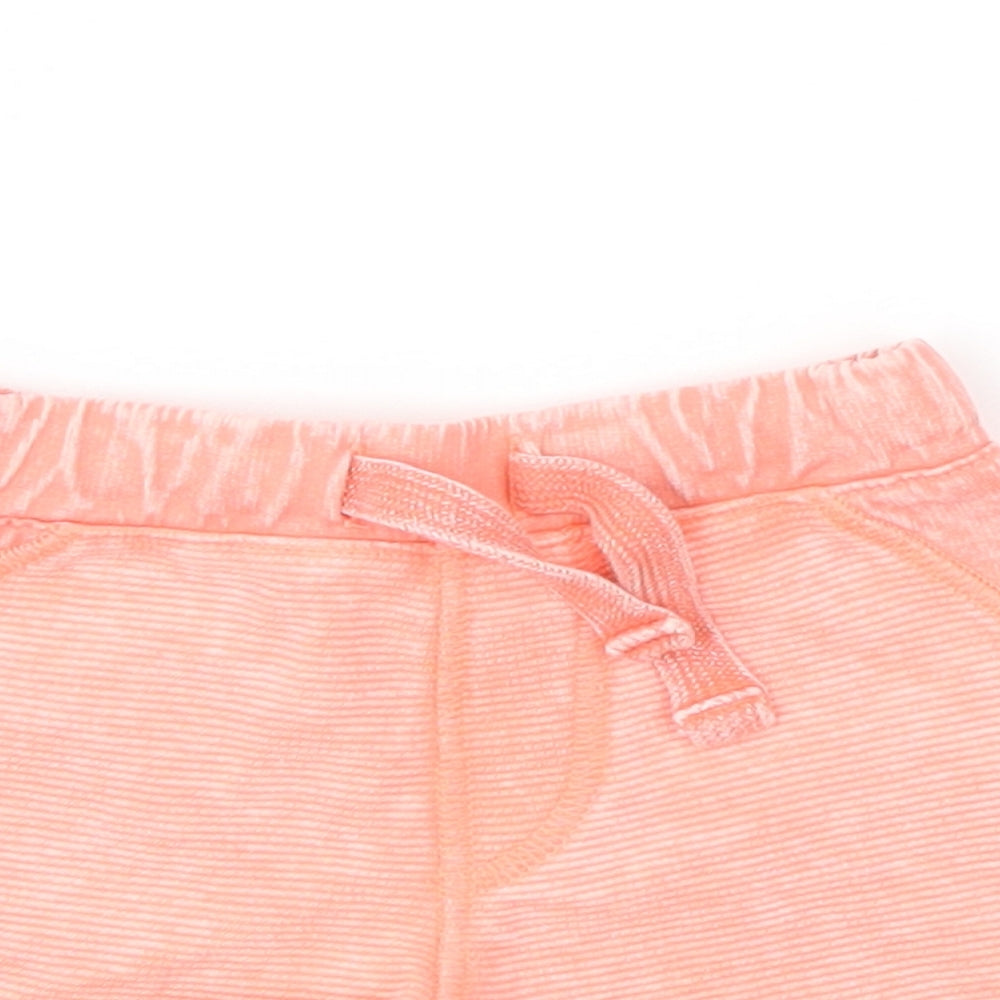 FRED&FLO  Boys Orange   Capri Trousers Size 6-9 Months
