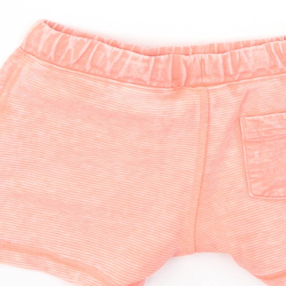 FRED&FLO  Boys Orange   Capri Trousers Size 6-9 Months