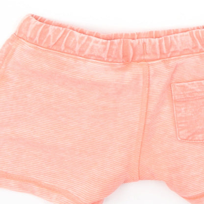 FRED&FLO  Boys Orange   Capri Trousers Size 6-9 Months