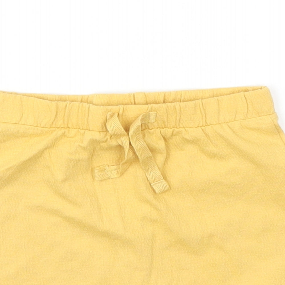 George Baby Yellow   Capri Leggings Size 9-12 Months