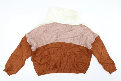 Primark Womens Brown   Pullover Jumper Size M