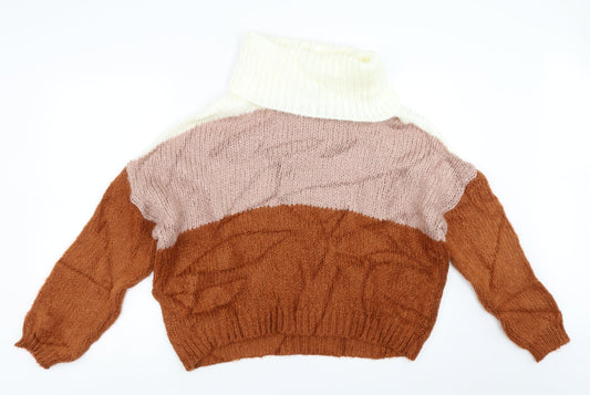 Primark Womens Brown   Pullover Jumper Size M