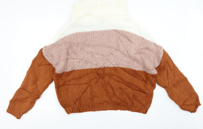 Primark Womens Brown   Pullover Jumper Size M