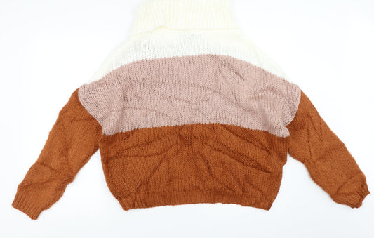 Primark Womens Brown   Pullover Jumper Size M