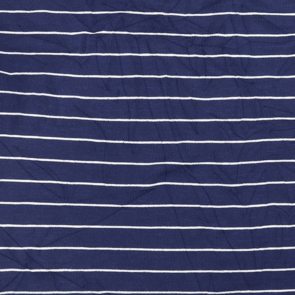 TU Womens Blue Striped  Pullover Jumper Size 12