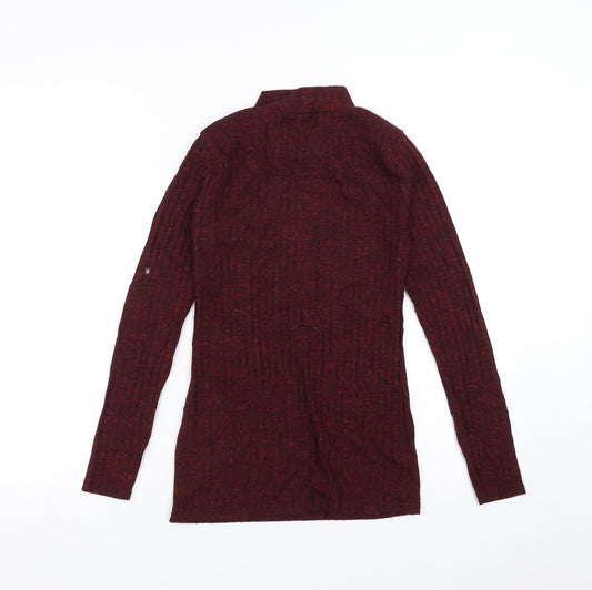 PRETTYLITTLETHING Womens Red   Pullover Jumper Size 6