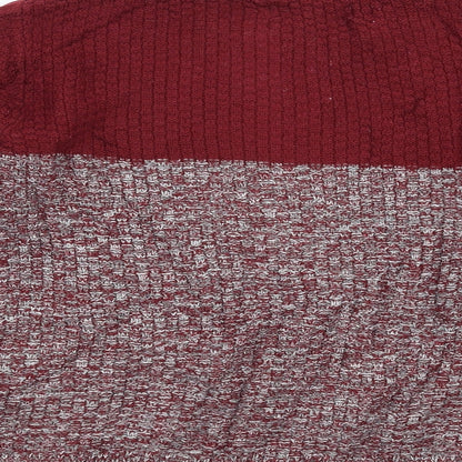 River Island Mens Red   Pullover Jumper Size M