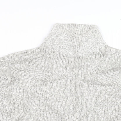 New Look Womens Grey   Pullover Jumper Size L