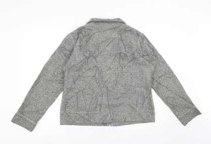 NEXT Womens Grey   Full Zip Jumper Size 16