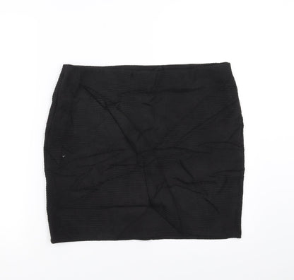 Promod Womens Black   Straight & Pencil Skirt Size L