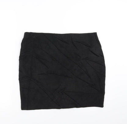 Promod Womens Black   Straight & Pencil Skirt Size L