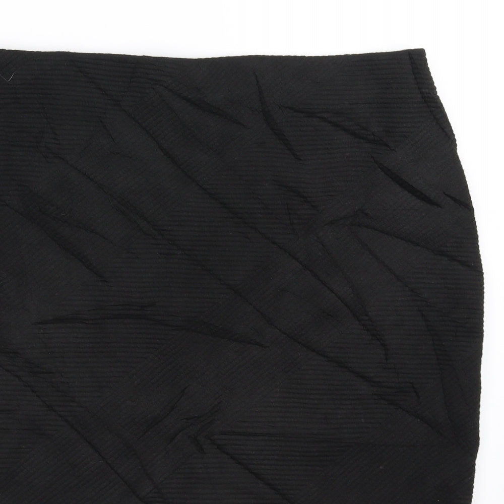 Promod Womens Black   Straight & Pencil Skirt Size L