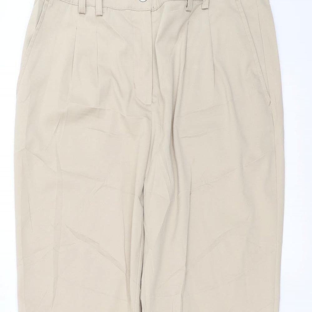 BNK Womens Beige   Trousers  Size 12 L28 in