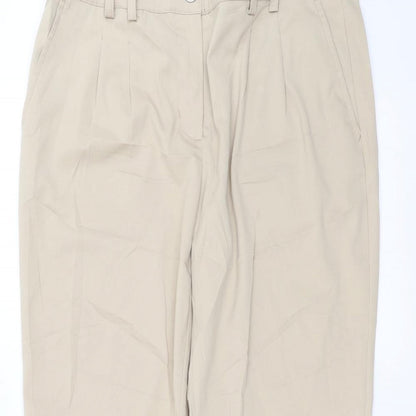 BNK Womens Beige   Trousers  Size 12 L28 in
