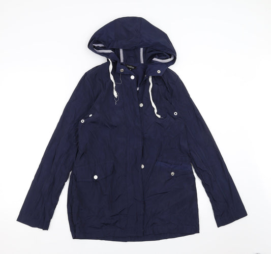 Boohoo Womens Blue   Jacket  Size 6