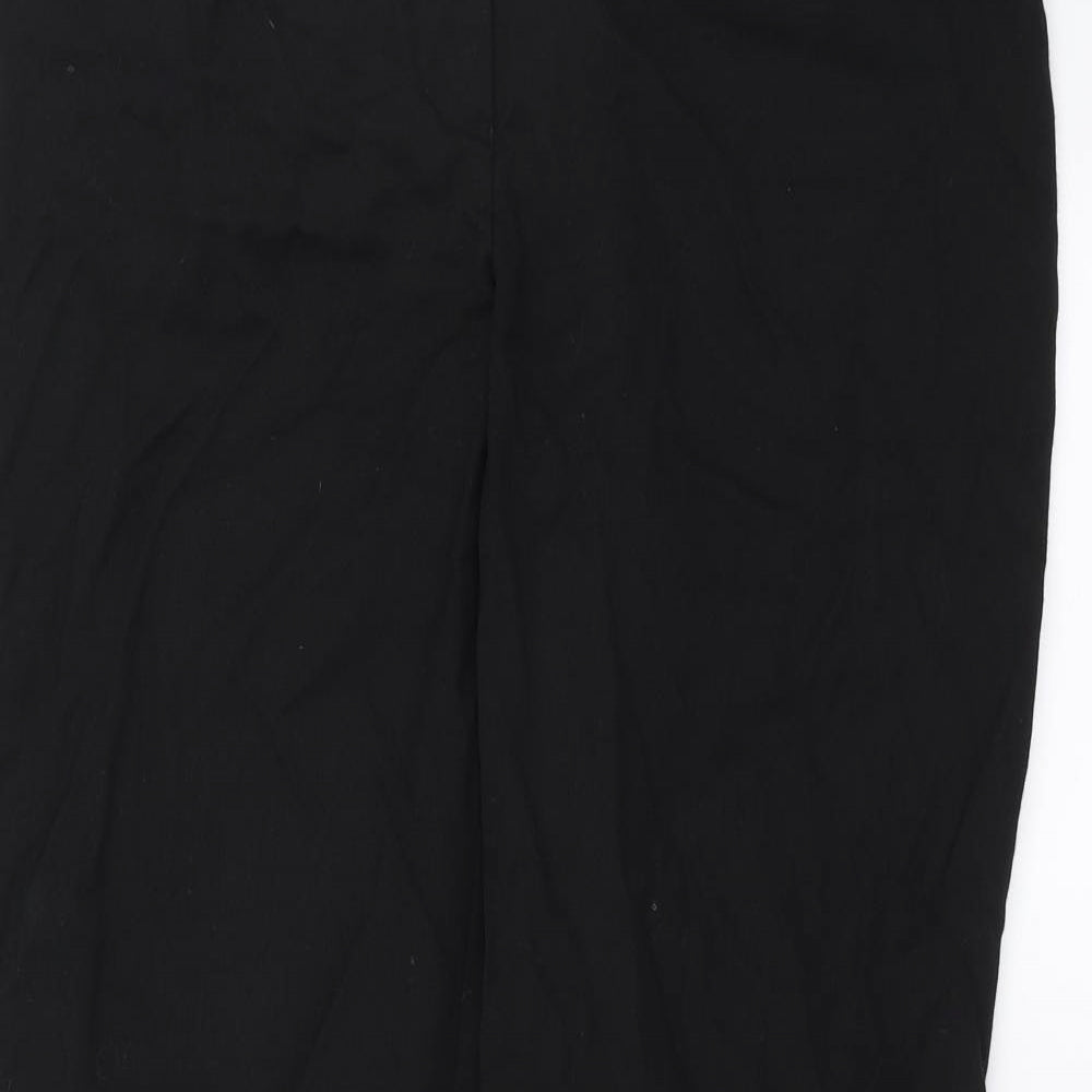 Womens UK Size 32 in NEXT Regular Fit  Black Trousers