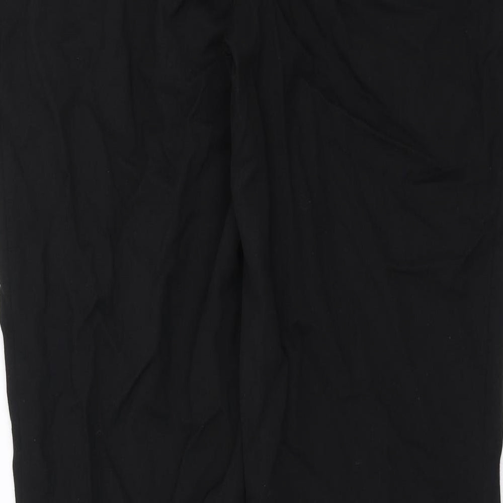 Womens UK Size 32 in NEXT Regular Fit  Black Trousers
