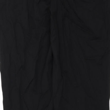 Womens UK Size 32 in NEXT Regular Fit  Black Trousers