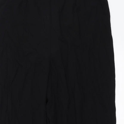 ELVI Womens Black   Trousers  Size 16 L29 in