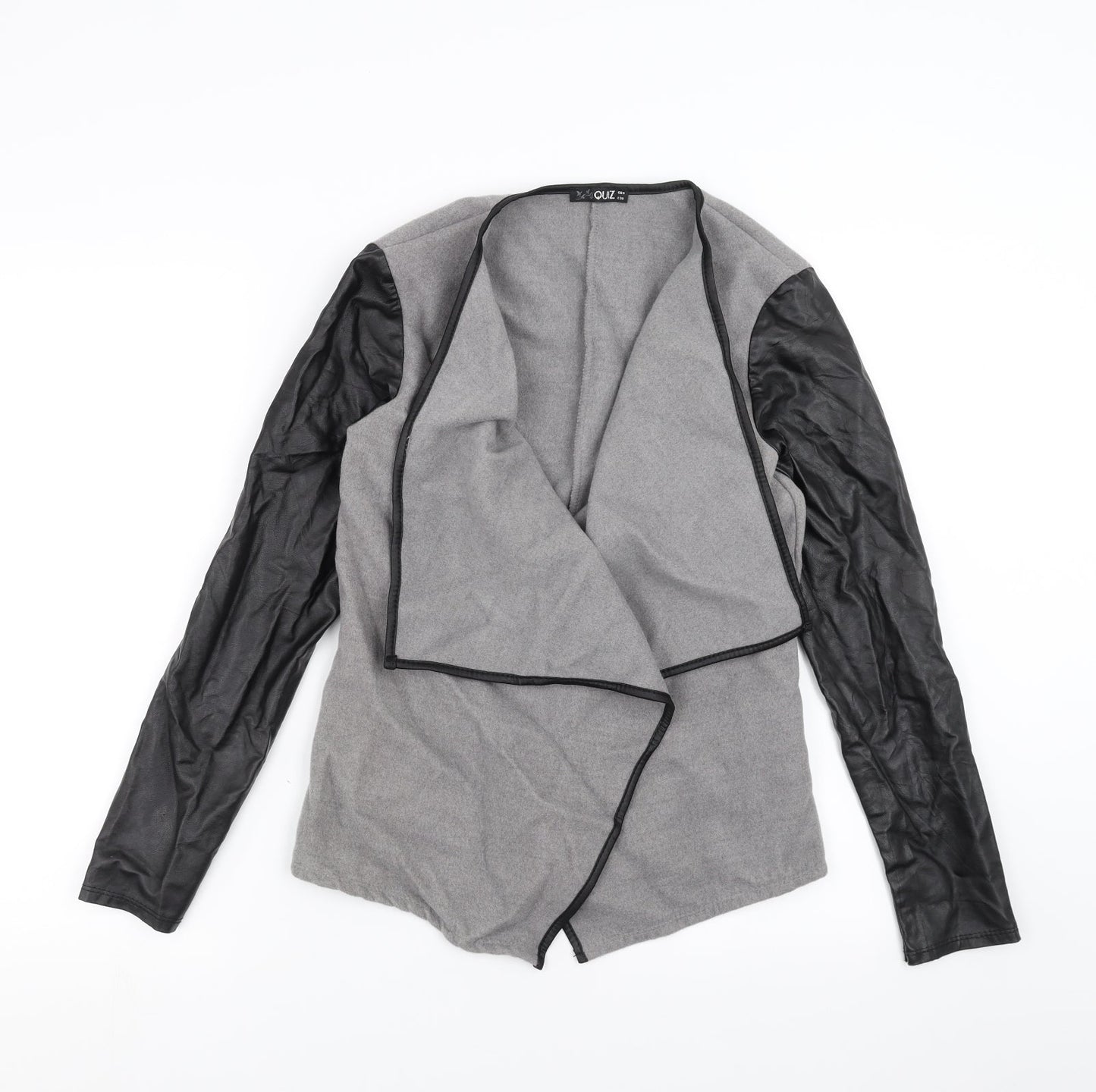 Quiz Womens Grey   Jacket  Size 8