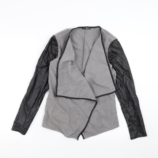 Quiz Womens Grey   Jacket  Size 8