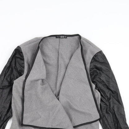 Quiz Womens Grey   Jacket  Size 8