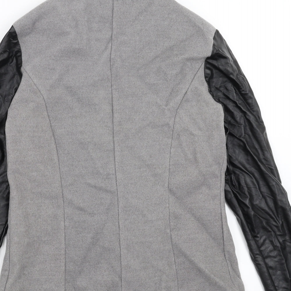 Quiz Womens Grey   Jacket  Size 8