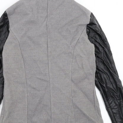 Quiz Womens Grey   Jacket  Size 8