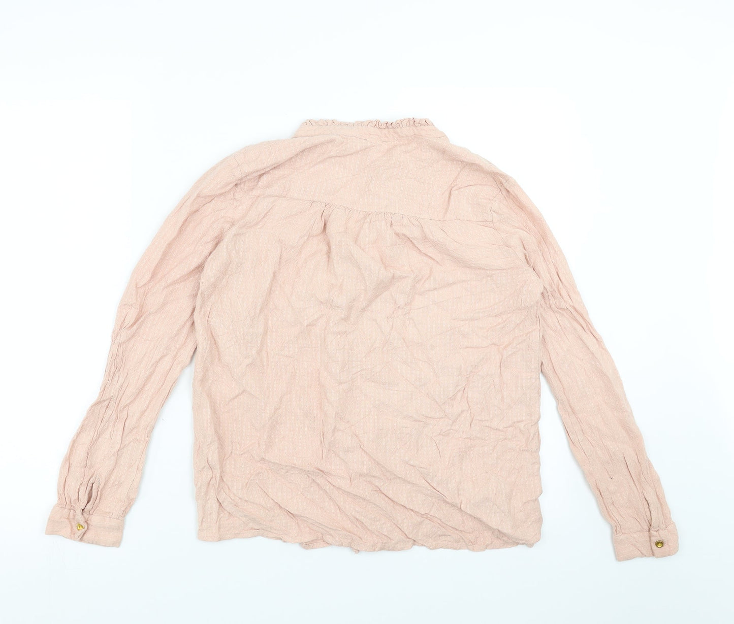 Womens UK Size M VERO MODA Pink Basic Blouse