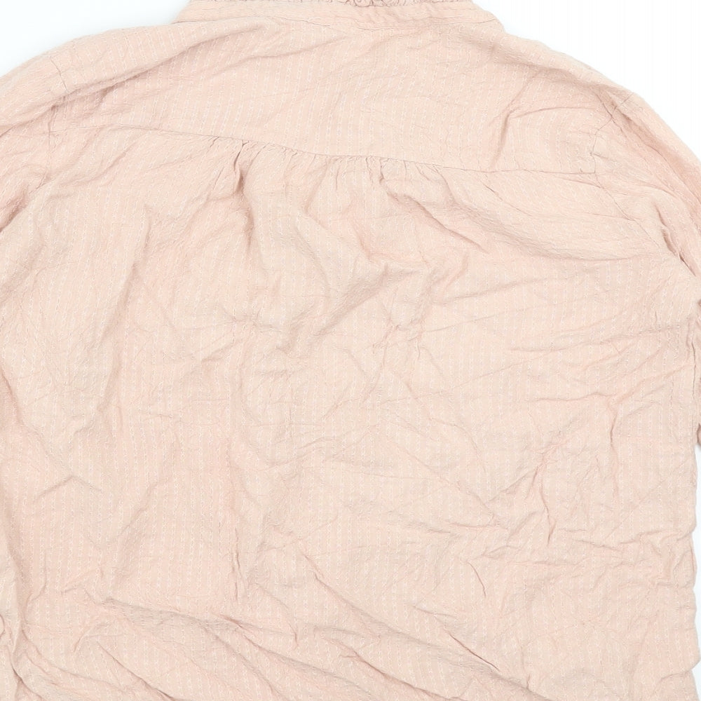 Womens UK Size M VERO MODA Pink Basic Blouse