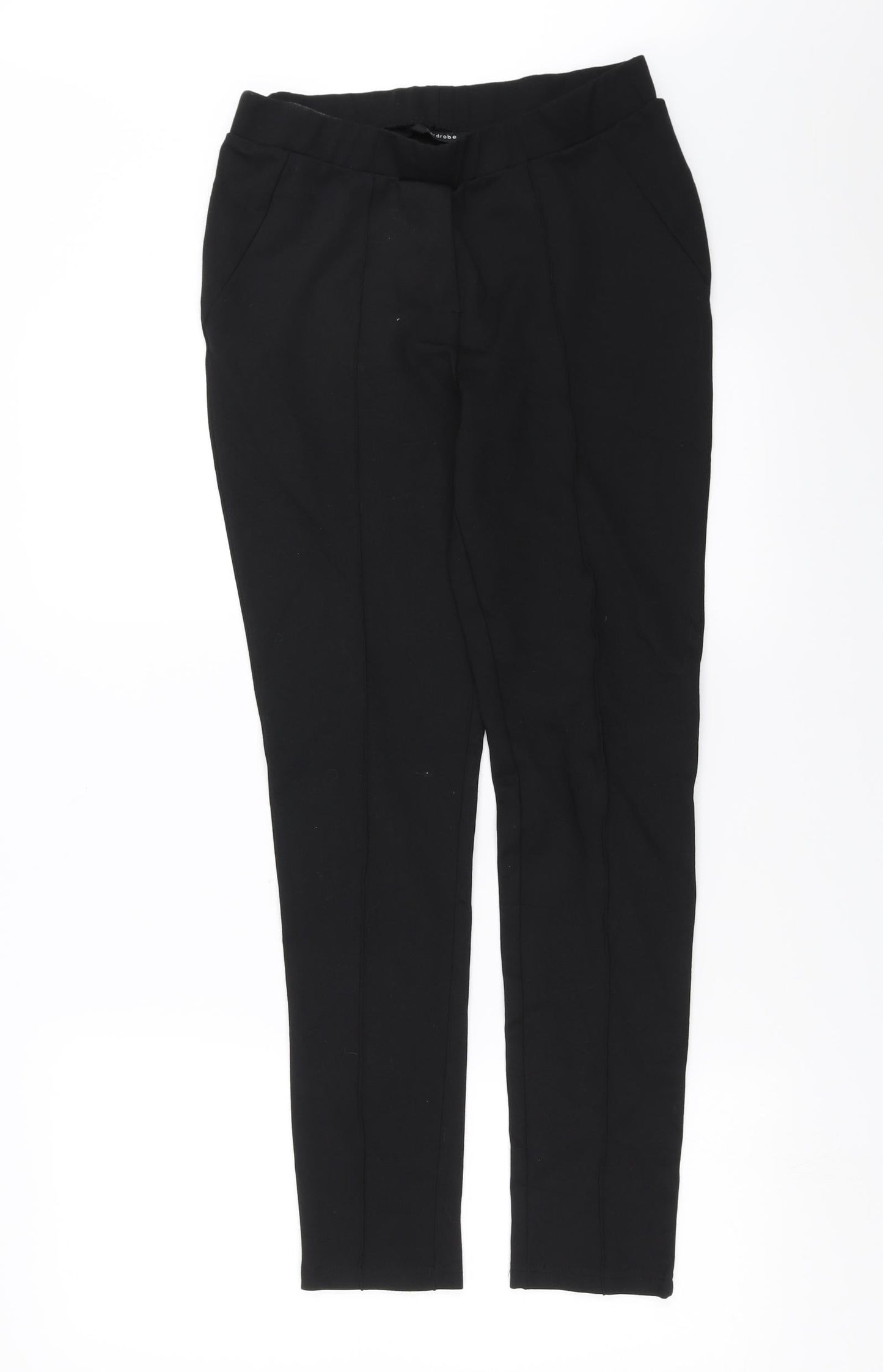 Womens UK Size 28 in Wardrobe Slim Fit  Black Trousers