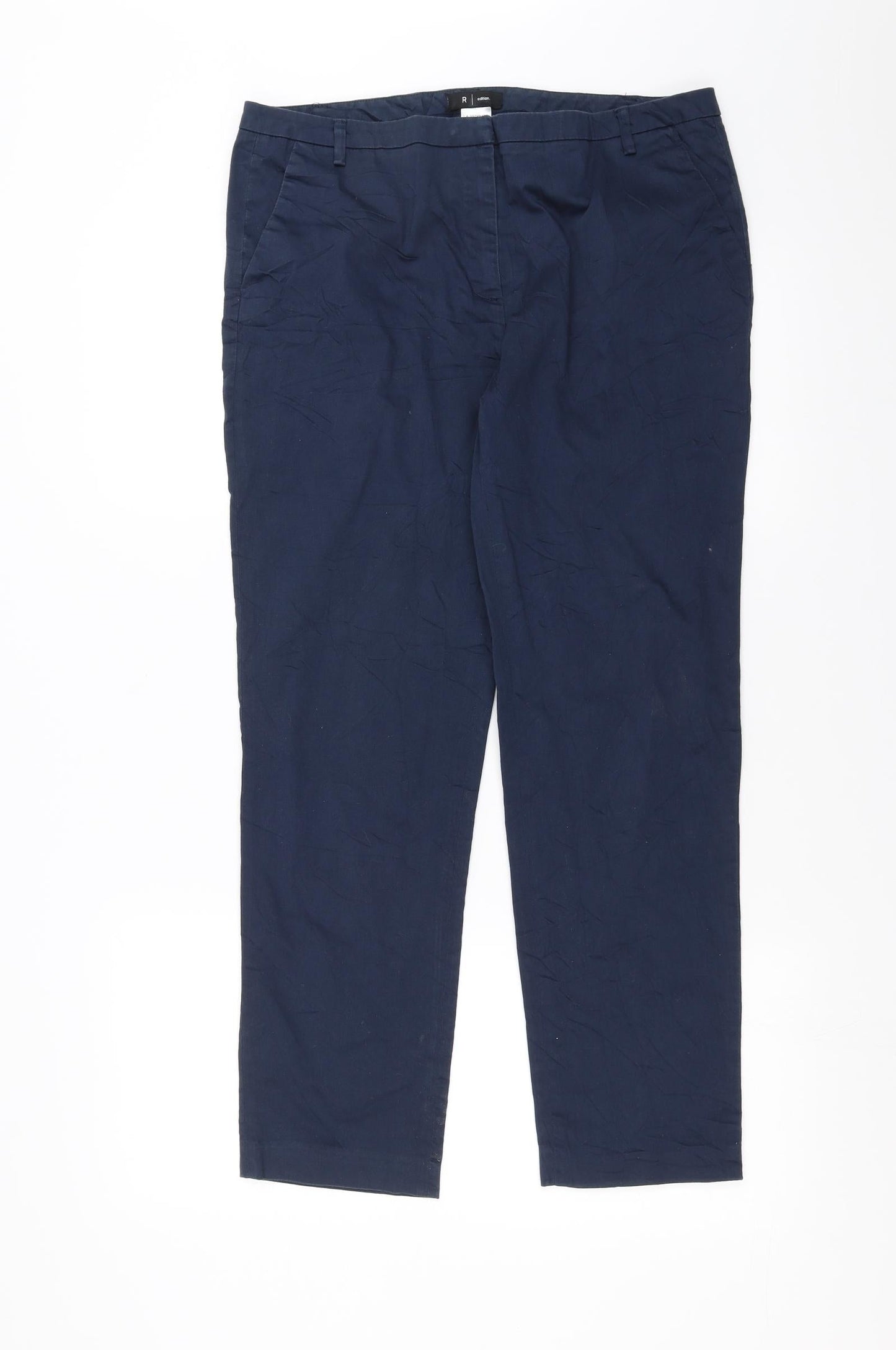 La Redoute Womens Blue   Trousers  Size 14 L26 in