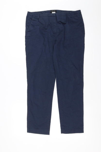 La Redoute Womens Blue   Trousers  Size 14 L26 in