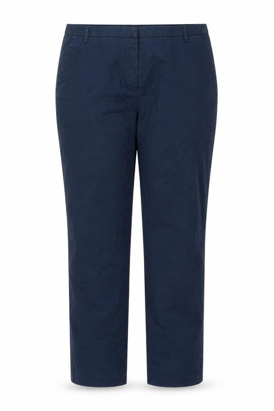 Womens UK Size 14 La Redoute Slim Fit  Blue Trousers