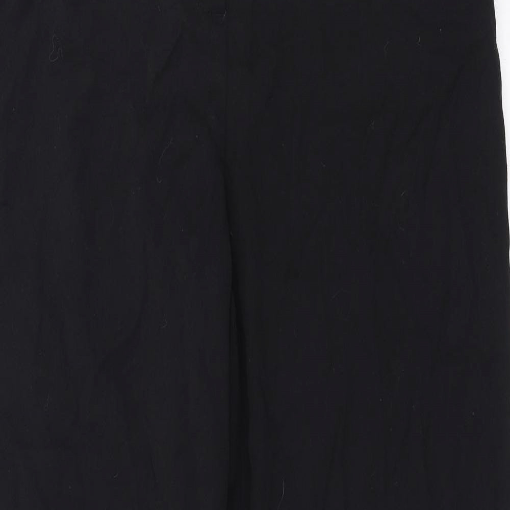 Sainsburys Womens Black   Trousers  Size 14 L28 in
