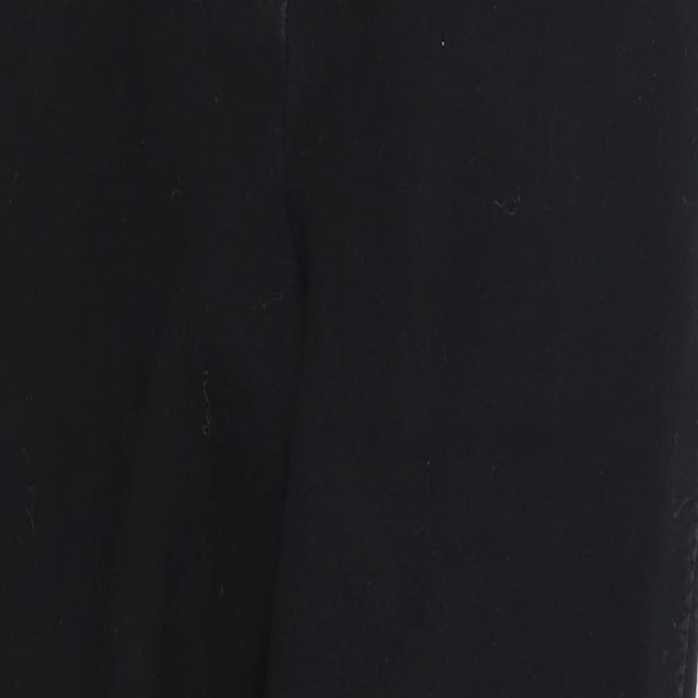 Womens UK Size 28 in Harry Hall Regular Fit  Black Trousers