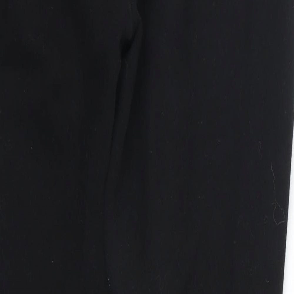 Womens UK Size 28 in Harry Hall Regular Fit  Black Trousers