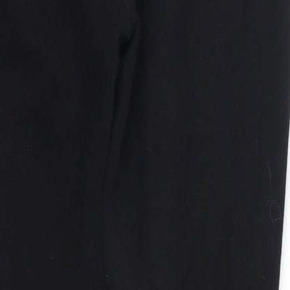 Womens UK Size 28 in Harry Hall Regular Fit  Black Trousers