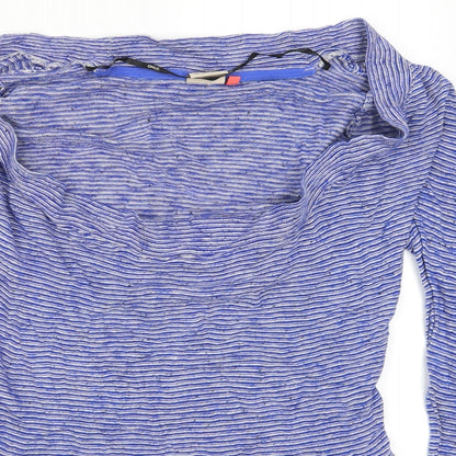 Womens UK Size S Only Blue Basic T-Shirt