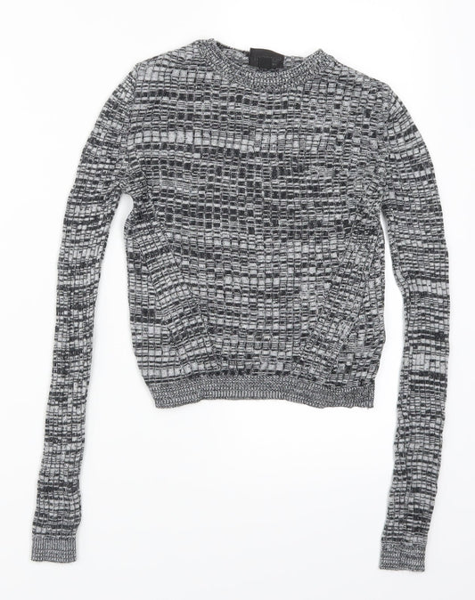 Topshop Womens Grey   Pullover Jumper Size 6