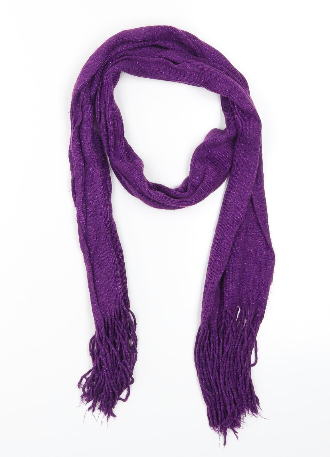 Preworn Womens Purple    Scarf