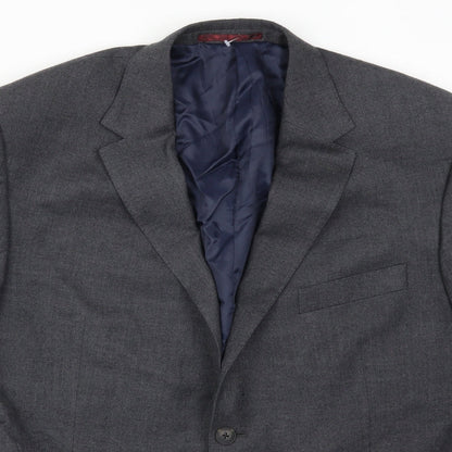 Marks and Spencer Mens Grey   Jacket Suit Jacket Size 46