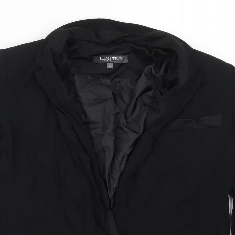 Marks and Spencer Womens Black   Jacket Blazer Size 12